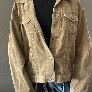 Classic Eddie Bauer Corduroy Jacket - 100% Cotton Size Large  Workwear Style